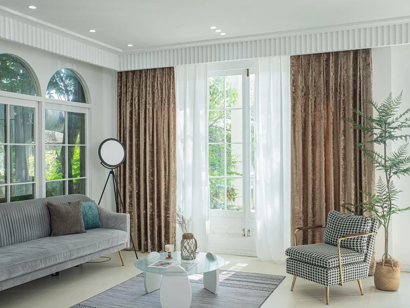 Cortina de catifea de gheață din Xinjiang